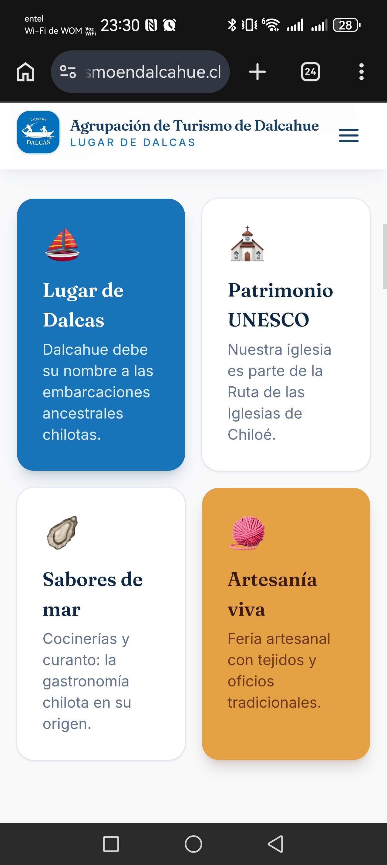 Categorías de emprendimientos